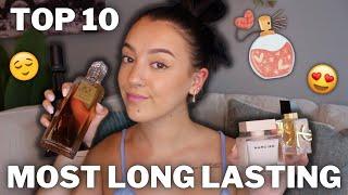 TOP 10 MOST LONG LASTING PERFUMES!!