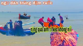 ngư dân trúng đậm ruốc biển giàu to -dân biển quê tôi