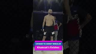 KHAMZAT CHIMAEV VS SIDNEY WHEELER 4 0 شيماييف ضد ويلار #shorts