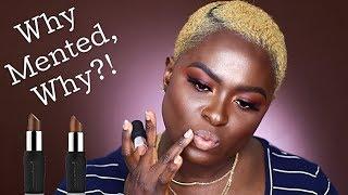 * NEW* MENTED COSMETICS MATTE LIPSTICKS THEY SNAPPED! SERIOUSLY? | OHEMAA BONSU