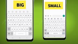 Mobile me keyboard ka size kaise badhaye | keyboard bada kaise kare | increase keyboard android