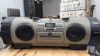 JVC X70 - boomBox - trống cơm - bass đánh như boom