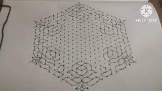 23*12dots daily kolams Sankranti muggulu newyear kolam Karthika masam muggulu festival rangoli 2025