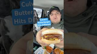 Is CULVER’S The Best Fast Food In The Game?! #mukbang #food #fastfood #foodreview #culvers #shorts