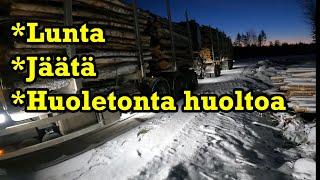 Lunta, jäätä ja huoletonta huoltoa