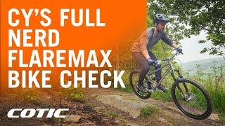 ENDURO RACING ON A DOWNCOUNTRY BIKE?  | Cy's Full Nerd Cotic FlareMAX Bike Check