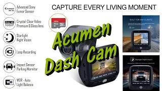 Ford Fusion Dash Cam Test   Acumen Dual Channel Dash Cam