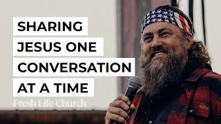 Sharing Jesus One Conversation at a Time | Willie Robertson | MVMNT Conference Sunday