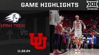 Utah Tech vs. Utah Game Highlights | 2024-25 Big 12 Men’s Basketball