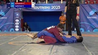 Abdula UZHAKHOV (KAZ) vs. Vanik SARGSYAN (ARM) | WORLD WRESTLING CHAMPIONSHIPS 2023 | A | Round 2 |