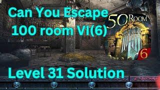 Can you escape the 100 room VI Level 31 Solution