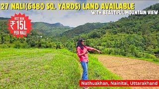 Land For Sale: 27 Nali Land Available|Nathuakhan|Nainital|UttarakhandProperty.com|#52