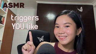 ASMR | TRIGGERS YOU LIKE | repeating my intro, bug searching, soft speaking, mispronuncing, etc~