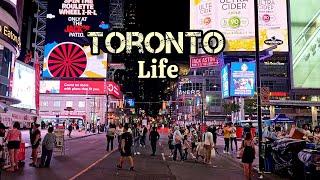 The best Toronto life in 2024 Downtown Toronto Ontario Canada 4K