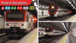 Circulaciones por Recoletos | Cercanías Madrid (Series 446, 450, 465 Civia)