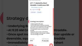 Banknifty Short Straddle-Continuous 200