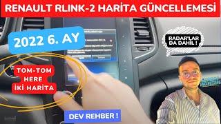 Renault Araçlarda Rlink-2 Harita Güncelleme 2022 Haziran