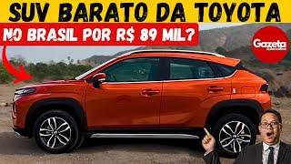 ESSE NOVO SUV BARATO DA TOYOTA VEM PARA ACABAR COM PULSE E  - TAISOR 2025 - GAZETA AUTOMOTIVA 