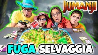 JUMANJI FUGA SELVAGGIA Gioco da Tavolo Gigante