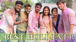 HOW WE CELEBRATED HOLI *our first holi ever*