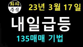 3월17일 내일급등, 135매매, 화타TV주식급등, 현대무벡스, 러셀, 포메탈, 엠투아이. 지수해석, 지수분석, 코스피, 코스닥, 이제올라가좀!