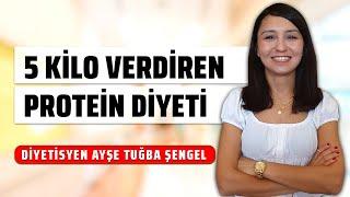 PROTEİN DİYETİ NEDİR? 5 KİLO VERDİREN DİYET LİSTESİ - Diyetisyen Ayşe Tuğba Şengel