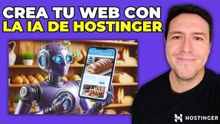 Crea un Sitio Web Profesional en 15 MINUTOS con IA y Hostinger