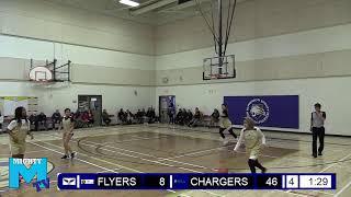 2023-24 Mighty Senior Basketball Tournament - Senior girls- Dr. Lila Fahlman vs Kate Chegwin