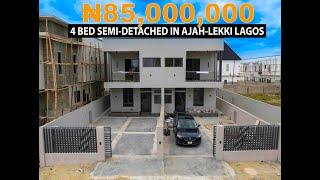 Inside A Spacious 4 Bed Semi-Detached Duplex In Ajah-Lekki, Lagos,Nigeria