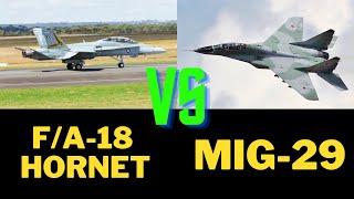 F/A-18 Hornet vs Mig-29  comparison video