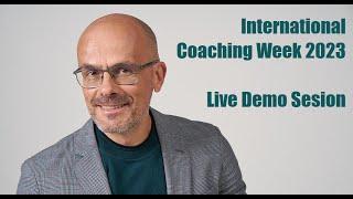 Live demo session - International Coaching Week 2023 - ICF Russia - Pedja Jovanović MCC