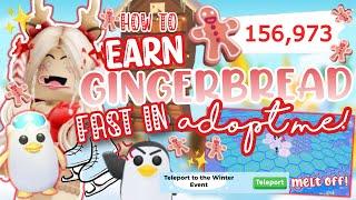 How To Earn Gingerbread In Adopt Me FAST and EASY! (Roblox) | AstroVV