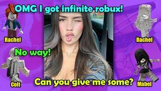  ROBLOX GAVE ME INFINITE MONEY TO SPEND  Roblox Story 101  Roblox TEXT TO SPEECH