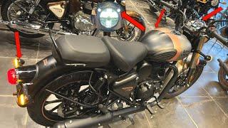 Lo Agayi 2024 Royal Enfield Classic 350 Gun Metal Grey Details Review | On Road price 8 New Changes