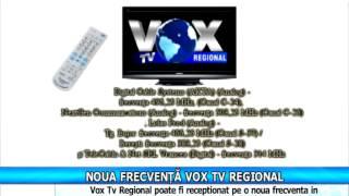 Noua frecvență Vox Tv Regional