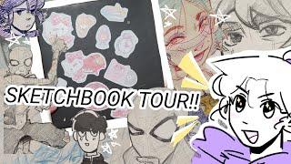 FUN SKETCHBOOK TOUR YAY (read desc lol)