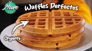 CÓMO HACER WAFFLES  | ESTA ES LA MEZCLA PERFECTA | Muve Flavors