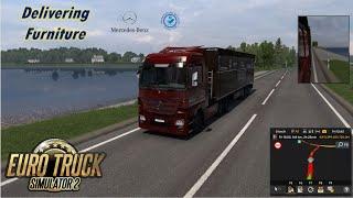 Delivering Furniture in Euro Truck Simulator 2 | iveals