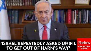 BREAKING NEWS: Netanyahu Denies Claims That Israel’s Military Deliberately Attacked UNIFIL Personnel