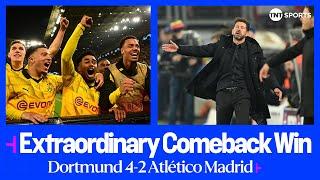 Dortmund stun Atlético Madrid with sensational COMEBACK win   #UCL