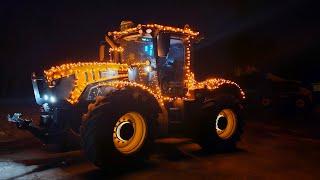 Drifting a Tractor - It Rained on the First Day of Winter