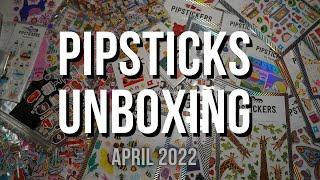 Pipsticks April 2022 Unboxing