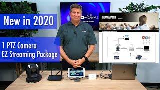 New in 2020 - Datavideo EZ Streaming Package D2