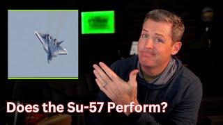 Su-57 Felon Flying Demonstration Zhuhai Airshow | Fighter Pilot Reacts