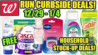 WALGREENS RUN CURBSIDE DEALS (12/29 - 1/4) | ***Household Stock-Up Deals