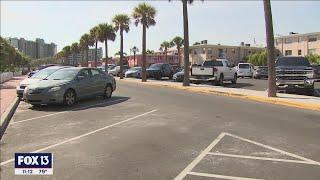 Find parking spots in St. Pete Beach, in real time