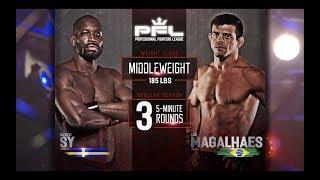 Sadibou Sy vs Caio Magalhaes Full Fight | PFL 7 2018