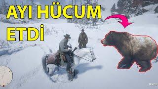 AYI ADAMLARA HÜCUM ETDİ, CANAVAR GÖRDÜK - RED DEAD REDEMPTİON 2