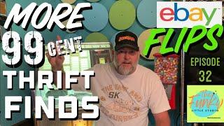 More 99 cent FLIPS on eBay! Thrift Store HAUL ep32