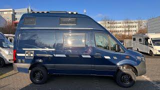 CS- Reisemobile Cosmo I Allrad Sprinter als Stauraumwunder I Das perfekte Wohnmobil??? SYRO